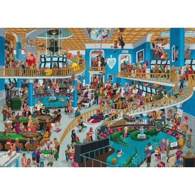 HEYE Puzzle Chaotické kasíno 1000 dielikov HEYE Puzzle Chaotické kasíno 1000 dielikov