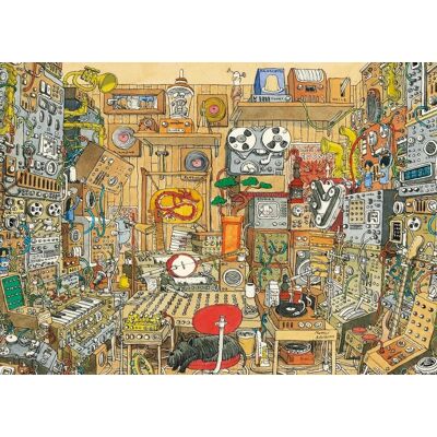 HEYE Puzzle Hudobný maniak 1000 dielikov HEYE Puzzle Hudobný maniak 1000 dielikov