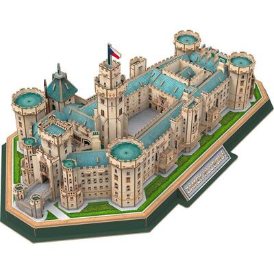 CUBICFUN 3D puzzle Zámok Hluboká 158 dielikov CUBICFUN 3D puzzle Zámok Hluboká 158 dielikov