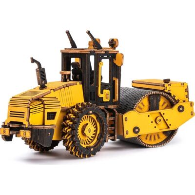 ROBOTIME Rokr 3D drevené puzzle Cestný valec 149 dielikov ROBOTIME Rokr 3D drevené puzzle Cestný valec 149 dielikov