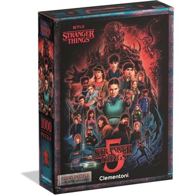 Clementoni Netflix: Stranger Things 5. séria 1000 listov Clementoni Netflix: Stranger Things 5. séria 1000 listov