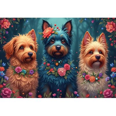 Bluebird Psie trio 1000 dielikov Bluebird Psie trio 1000 dielikov