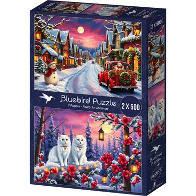 BLUEBIRD Pripravení na Vianoce 2 × 500 dielikov BLUEBIRD Pripravení na Vianoce 2 × 500 dielikov