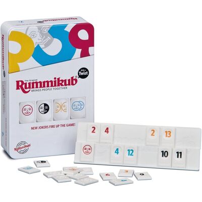 PIATNIK Rummikub TWIST Mini – plechovka PIATNIK Rummikub TWIST Mini – plechovka