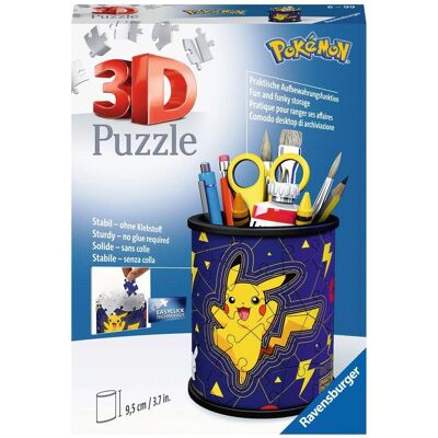 Ravensburger 3D 112579 Stojan na ceruzky Pokémon 54 dielikov Ravensburger 3D 112579 Stojan na ceruzky Pokémon 54 dielikov