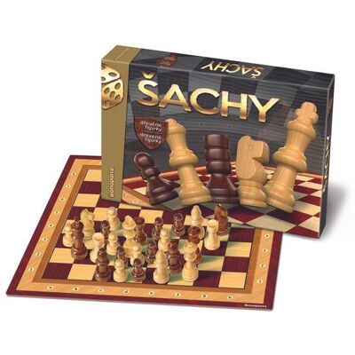 Bonaparte Šach drevené figúrky spoločenská hra Bonaparte Šach drevené figúrky spoločenská hra