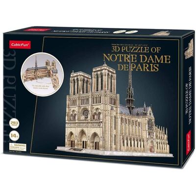 Cubicfun 3D puzzle Katedrála Notre-Dame 293 dielikov Cubicfun 3D puzzle Katedrála Notre-Dame 293 dielikov
