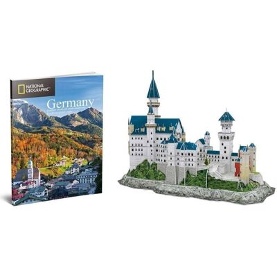 Cubicfun 3D puzzle National Geographic: Neuschwanstein 121 dielikov Cubicfun 3D puzzle National Geographic: Neuschwanstein 121 dielikov