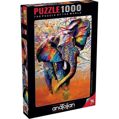 Anatolian Puzzle Africkej farby 1000 dielikov Anatolian Puzzle Africkej farby 1000 dielikov