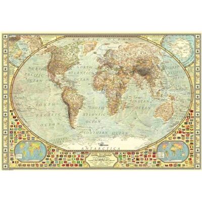 Anatolian Puzzle Mapa sveta 2000 dielikov Anatolian Puzzle Mapa sveta 2000 dielikov