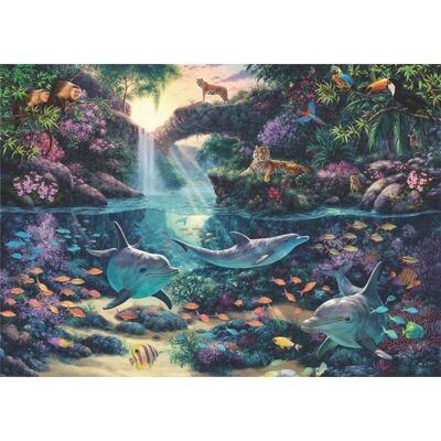 Anatolian Puzzle Raj uprostred džungle 3000 dielikov Anatolian Puzzle Raj uprostred džungle 3000 dielikov