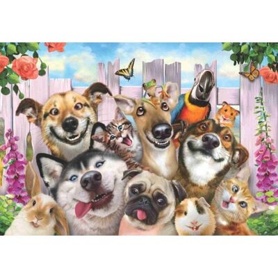 Anatolian Puzzle Selfie domácich maznáčikov 500 dielikov Anatolian Puzzle Selfie domácich maznáčikov 500 dielikov