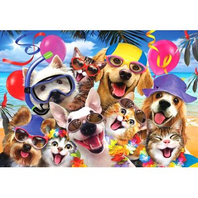 Anatolian Puzzle Selfie z plážovej party 260 dielikov Anatolian Puzzle Selfie z plážovej party 260 dielikov