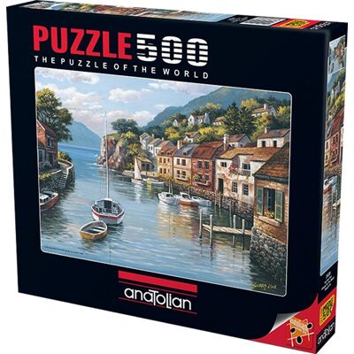 Anatolian Puzzle Dedina na vode 500 dielikov Anatolian Puzzle Dedina na vode 500 dielikov
