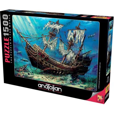 Anatolian Puzzle Stroskotaná loď 1500 dielikov Anatolian Puzzle Stroskotaná loď 1500 dielikov