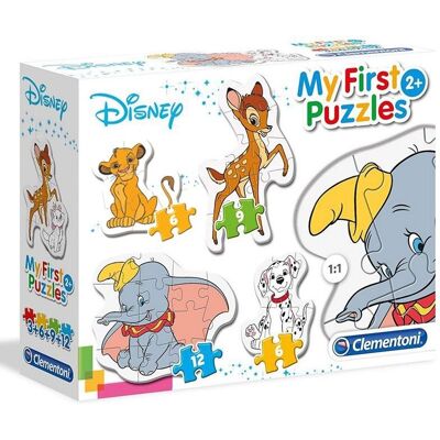 Clementoni Moje prvé puzzle Disney mláďatká 4 v 1 (3, 6, 9, 12 dielikov) Clementoni Moje prvé puzzle Disney mláďatká 4 v 1 (3, 6, 9, 12 dielikov)