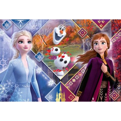 Clementoni Puzzle Ľadové kráľovstvo 2 MAXI 104 dielikov Clementoni Puzzle Ľadové kráľovstvo 2 MAXI 104 dielikov