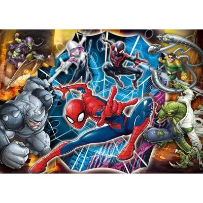Clementoni Puzzle Spiderman: Pripravení na boj MAXI 104 dielikov Clementoni Puzzle Spiderman: Pripravení na boj MAXI 104 dielikov