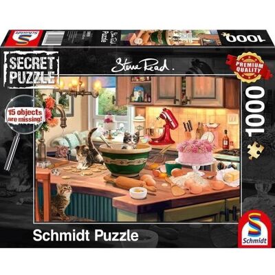 Schmidt Schimdt Secret puzzle Na kuchynskom stole 1000 dielikov Schmidt Schimdt Secret puzzle Na kuchynskom stole 1000 dielikov