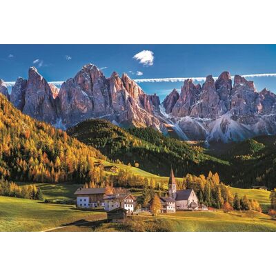 Trefl Puzzle Údolie Val di Funes, Dolomity 1500 dielikov Trefl Puzzle Údolie Val di Funes, Dolomity 1500 dielikov