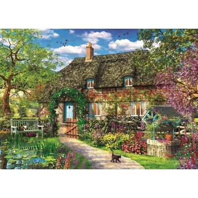 Trefl Puzzle Vidiecka chalupa 2000 dielikov Trefl Puzzle Vidiecka chalupa 2000 dielikov
