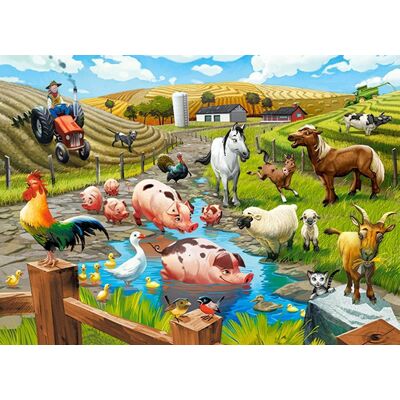 Castorland Život na farme 70 dielikov Castorland Život na farme 70 dielikov