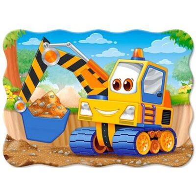 Castorland Žltý bager 30 dielikov Castorland Žltý bager 30 dielikov