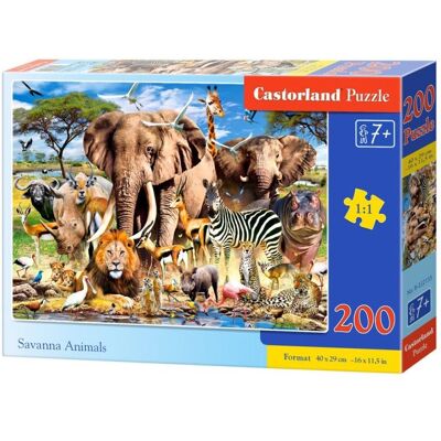 Castorland Safari 200 dielikov Castorland Safari 200 dielikov