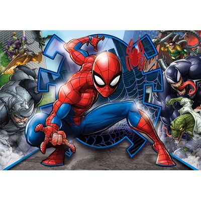 CLEMENTONI Puzzle Spiderman a jeho svet SUPER 104 dielikov CLEMENTONI Puzzle Spiderman a jeho svet SUPER 104 dielikov