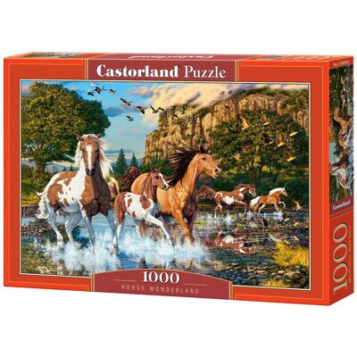 CASTORLAND Puzzle Konská ríša divov 1000 dielikov CASTORLAND Puzzle Konská ríša divov 1000 dielikov