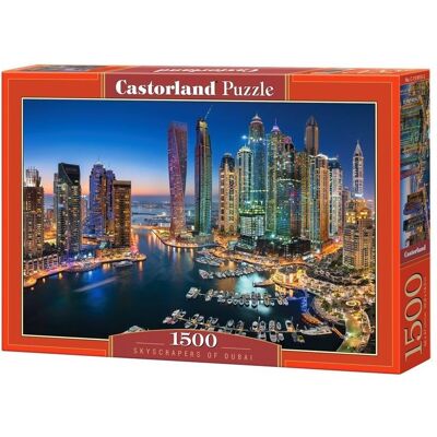CASTORLAND Puzzle Mrakodrapy v Dubaji 1500 dielikov CASTORLAND Puzzle Mrakodrapy v Dubaji 1500 dielikov