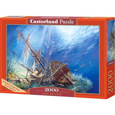 CASTORLAND Puzzle Potopená galeóna 2000 dielikov CASTORLAND Puzzle Potopená galeóna 2000 dielikov