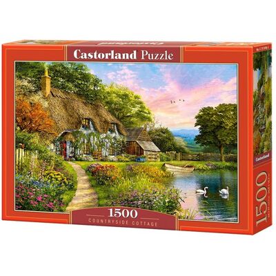 CASTORLAND Puzzle Vidiecka chalúpka 1500 dielikov CASTORLAND Puzzle Vidiecka chalúpka 1500 dielikov