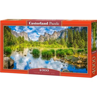 CASTORLAND Puzzle Yosemitské údolie (Yosemite Valley), USA 4000 dielikov CASTORLAND Puzzle Yosemitské údolie (Yosemite Valley), USA 4000 dielikov