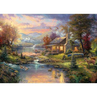 Schmidt Puzzle Prírodný raj 1000 dielikov Schmidt Puzzle Prírodný raj 1000 dielikov