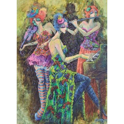 Anatolian Puzzle Farebné trio 1000 dielikov Anatolian Puzzle Farebné trio 1000 dielikov