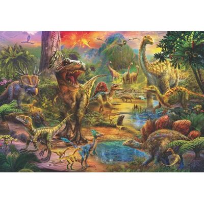 Anatolian Puzzle Kráľovstvo dinosaurov 500 dielikov Anatolian Puzzle Kráľovstvo dinosaurov 500 dielikov