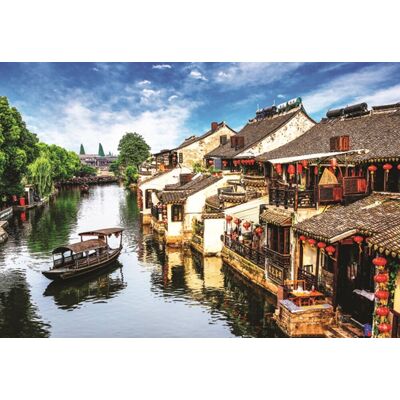 Anatolian Puzzle Starobylé mestečko Xitang 2000 dielikov Anatolian Puzzle Starobylé mestečko Xitang 2000 dielikov