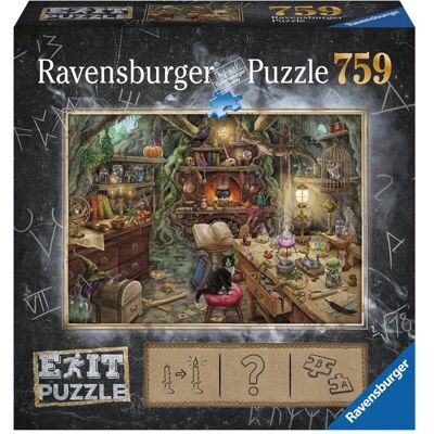 Ravensburger 199525 Exit Puzzle: Čarodejnícka kuchyňa Ravensburger 199525 Exit Puzzle: Čarodejnícka kuchyňa