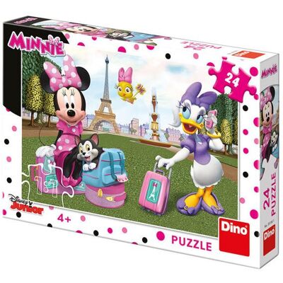 Dino Minnie v Paríži 24 dielikov Dino Minnie v Paríži 24 dielikov