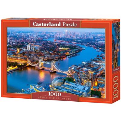 CASTORLAND Puzzle Letecký pohľad na Londýn 1000 dielikov CASTORLAND Puzzle Letecký pohľad na Londýn 1000 dielikov