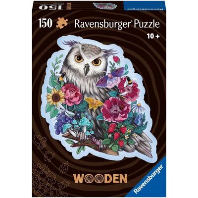 Ravensburger Puzzle 175116 Drevené Puzzle Tajomná Sova 150 Dielikov Ravensburger Puzzle 175116 Drevené Puzzle Tajomná Sova 150 Dielikov