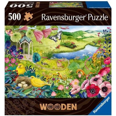 Ravensburger Puzzle 175130 Drevené Puzzle Divoká Záhrada 500 Dielikov Ravensburger Puzzle 175130 Drevené Puzzle Divoká Záhrada 500 Dielikov