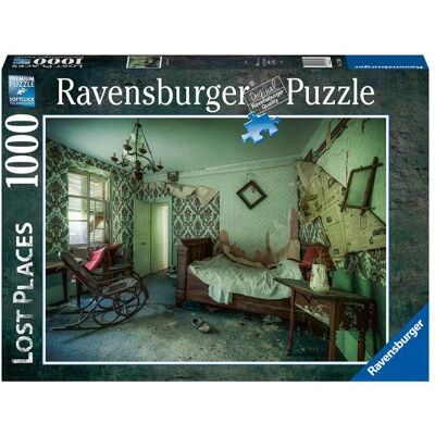 Ravensburger Puzzle 173600 Stratené miesta: Zelená Spálňa 1000 Dielikov Ravensburger Puzzle 173600 Stratené miesta: Zelená Spálňa 1000 Dielikov
