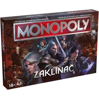 Winning Moves Monopoly Zaklínač Winning Moves Monopoly Zaklínač