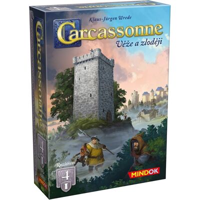 MINDOK Carcassonne rozšírenie 4: Veže a zlodeji (2025) MINDOK Carcassonne rozšírenie 4: Veže a zlodeji (2025)