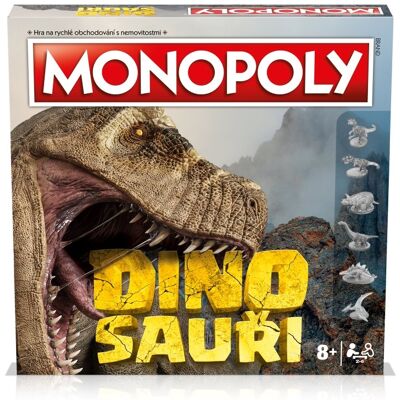Winning Moves Monopoly Dinosaury Winning Moves Monopoly Dinosaury