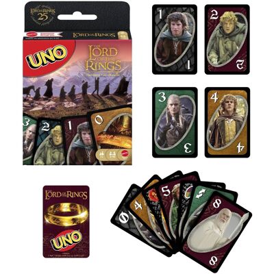 Mattel UNO Pán prsteňov Mattel UNO Pán prsteňov