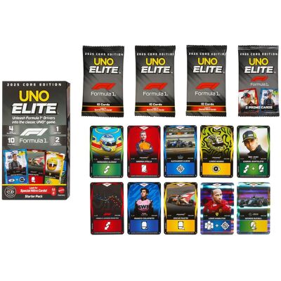 Mattel UNO Formula 1 Elite Racers Mattel UNO Formula 1 Elite Racers