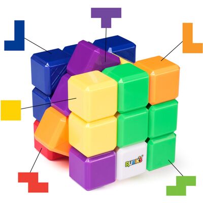 Spin Master – Rubikova kocka 3 × 3 Tetris Spin Master – Rubikova kocka 3 × 3 Tetris